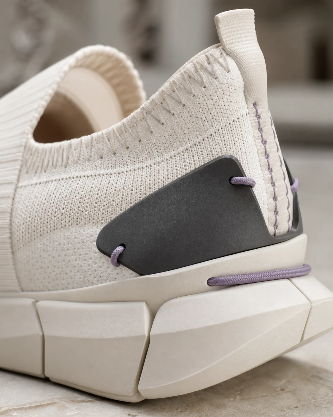 LOOP-01 footwear construction detail