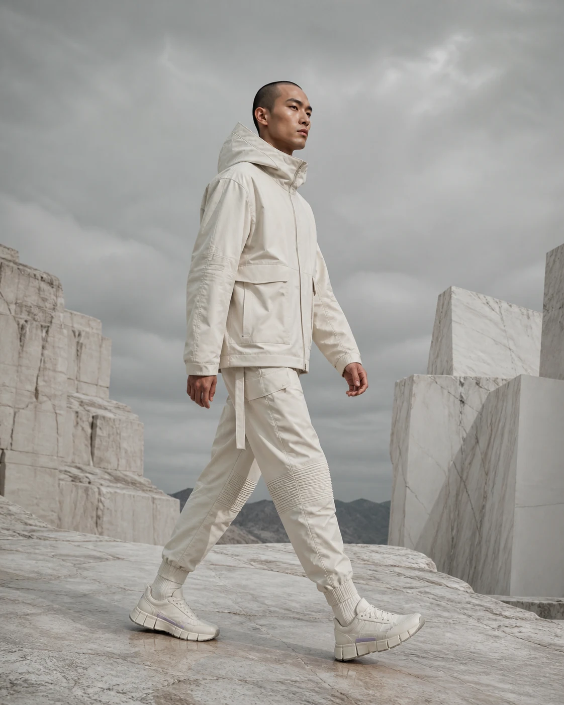 LOOP-01 editorial fashion campaign